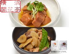 お酒の肴セット４　まぐろ浅炊き＆牛バラごぼうの画像