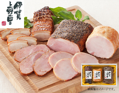 【三重県】伊賀上野の里　ハム詰合せの画像