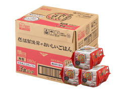 低温製法米のおいしいごはん180g 3P×8セット（24食）の画像