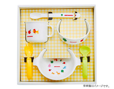 ミキハウス テーブルウェアセットの画像
