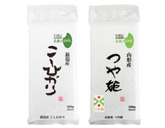 【メール便】オコメール(新潟こしひかり 山形つや姫)セットの画像