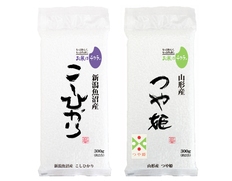 【メール便】オコメール(魚沼コシ 山形つや姫)セットの画像