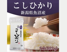 【メール便】オコメール47(新潟魚沼産こしひかり300g)の画像