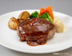 京のハンバーグ　京都肉・京丹波高原豚使用の画像