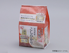 生鮮米　新潟県産こしひかり　２合５袋の画像