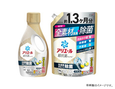 アリエールジェル除菌プラス本体+詰替の画像