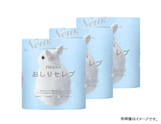 おしりセレブ４ロール(ダブル）×3セットの画像