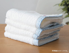 和布小紋 フェイスタオル4枚組の画像