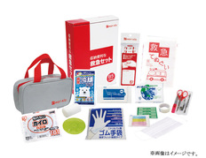 収納便利な救急１８点セットの画像