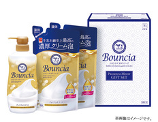 牛乳石鹸バウンシア　ボディソープギフトの画像