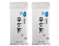 【メール便】オコメール47　鳥取産星空舞300g　2個セットの画像