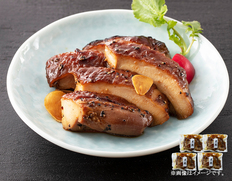 昆布巻のたれで仕込んだ煮鶏100g×4袋(カット済)の画像