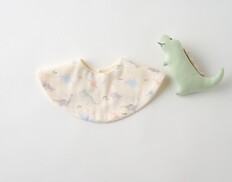 スタイとラトルの２点セット(きょうりゅう)の画像