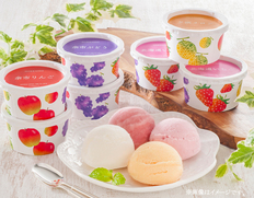 北海道フルーツアイスバラエティの画像