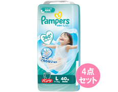 パンパース 超吸収エアリー Lサイズ40枚×4個セット（合計160枚）の画像