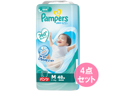 パンパース 超吸収エアリー Mサイズ４８枚×4個セット（合計192枚）の画像