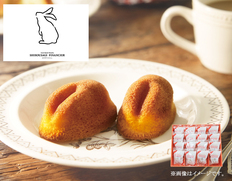 白ウサギフィナンシェ16個入の画像