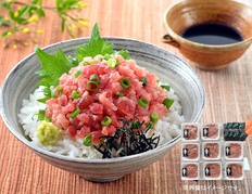 マグロねぎとろ丼の画像