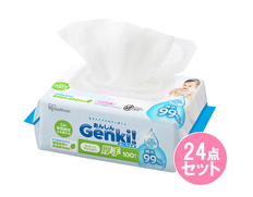 あんしんGenki！おしりふき＜厚手＞100枚×24個の画像