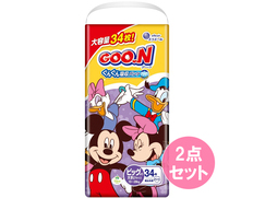 グーンパンツ ぐんぐん吸収パンツ ビッグより大きいサイズ 34枚×2個の画像