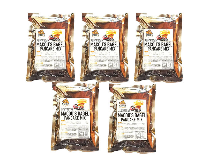 マコーズベーグルのパンケーキミックス 5セット ギフトカードモールexchange Com