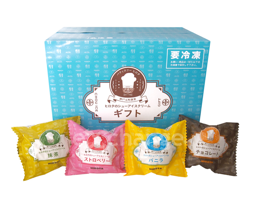 ヒロタ シューアイスギフト16個入 ギフトカードモールexchange Com
